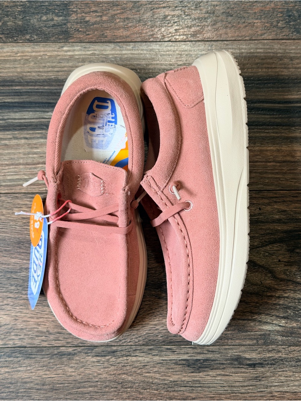 HEYDUDE Wendy Comf Suede Women's Loafers size women’s size 7